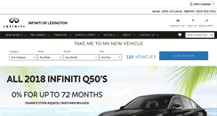 Desktop Screenshot of infinitioflexington.com