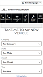 Mobile Screenshot of infinitioflexington.com